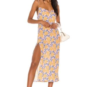Resa Madison midi dress in sunshine medium sold out revolve
